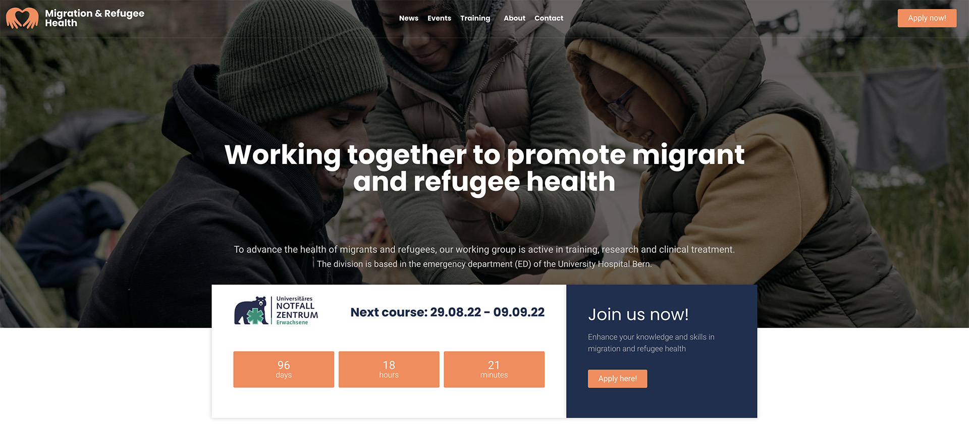 migrant refugee health online